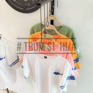 Áo thun tay lỡ chất tici dầy dặn mền đẹp