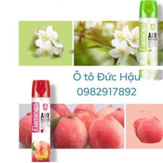 xịt khử mùi xe hơi văn phòng Flamingo