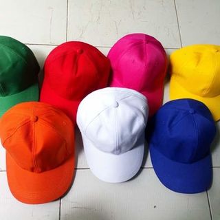 nón lưỡi trai màu cam