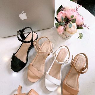 Giày Sandal đế xuồng bản ngang cao 5p
