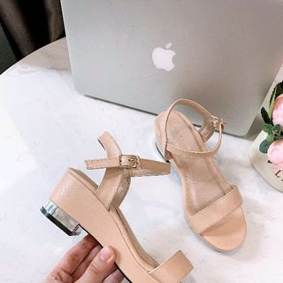 Giày Sandal đế xuồng bản ngang cao 5p