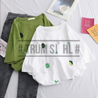 Áo Thun Tay Lỡ Quả Bơ
