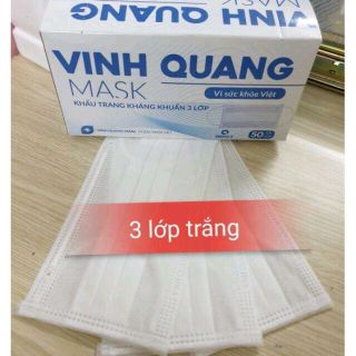 khẩu trang y tế Vinh Quang Mask 3 lớp giá sỉ