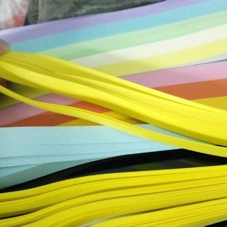 giấy xếp sao có 10 màu