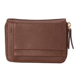 ví mini khóa kéo da pu