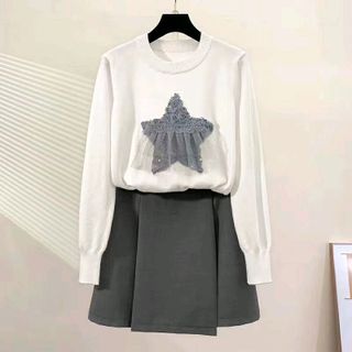 Áo len hình con sao