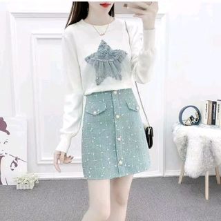 Áo len hình con sao