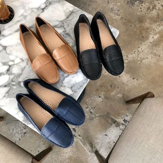 Giày mọi da thật êm mềm