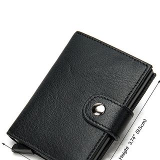 Ví Đựng Thẻ Card Với Nút Bấm Tự Động