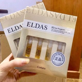Hộp 4 Ống Tế Bào Gốc Eldas Trẻ Hoá Da Phục Hồi Da Trị Thâm Nám