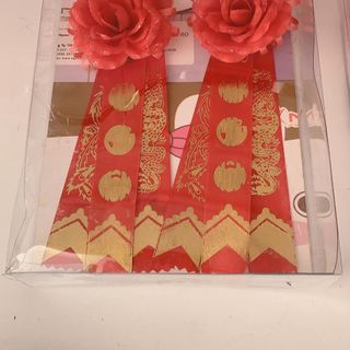 Bông chủ hôn hai họ nhà trai và nhà gái 1 cặp 19000₫