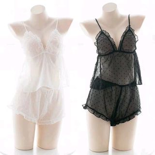 Đồ bộ Hai dây quần đùi nữ Vải Voan cao cấp