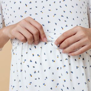 ĐẦM BẦU VOAN HOA BÉ BÚ 2871