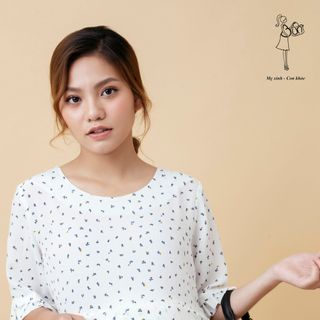 ĐẦM BẦU VOAN HOA BÉ BÚ 2871