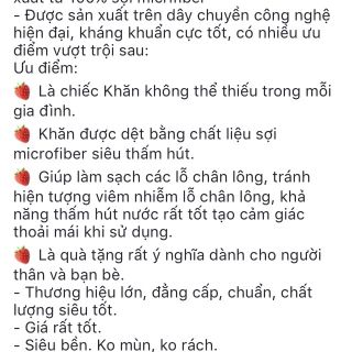 KHĂN TẮM LÔNG CỪU CAO CẤP - SIÊU MỀM MỊN - SIÊU THẤM HÚT - CÔNG NGHỆ NANO KHÁNG KHUẨN - 60 X 120 CM