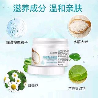 tẩy tế bào chết cám gạo