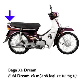 Baga Nối đuôi sau xe Dream Bảo Hành 2 Năm