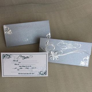 Thiệp mời bế nổi