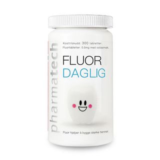 Viên ngậm chống sâu răng Fluor Daglig lọ 300 viên