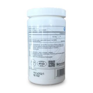 Viên ngậm chống sâu răng Fluor Daglig lọ 300 viên