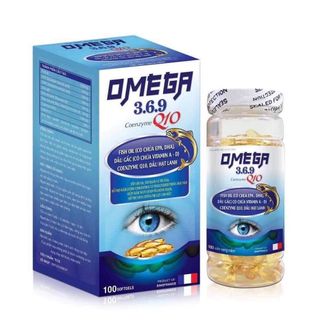 DẦU CÁ OMEGA 369 Q10 - Hộp 100 viên giá sỉ