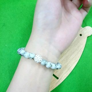 chuỗi đeo tay mix hạt châu lấp lánh