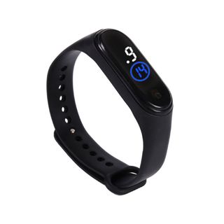 Đồng hồ thể thao unisex đèn led dây silicon chống nước tốt mẫu mới hot