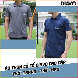 Áo thể thao DIAVO cổ bẻ nhiều họa tiết nhiều màu chất đẹp trẻ trung khỏe khoắn thời trang phù hợp với mọi lứa tuổi