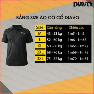 Áo thể thao DIAVO cổ bẻ nhiều họa tiết nhiều màu chất đẹp trẻ trung khỏe khoắn thời trang phù hợp với mọi lứa tuổi giá sỉ