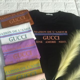 Áo thun thái chữ chữ