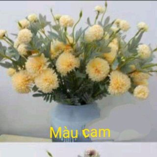 Hoa Cẩm Tú Cầu Tông Palet Cao 80cm- Hoa Giả