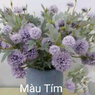 Hoa Cẩm Tú Cầu Tông Palet Cao 80cm- Hoa Giả