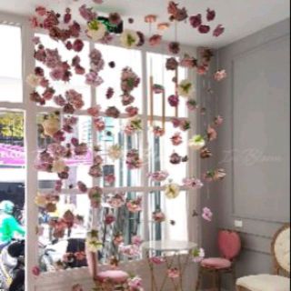 Hoa Cẩm Tú Cầu Tông Palet Cao 80cm- Hoa Giả