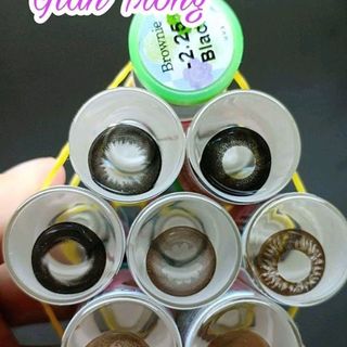 lens Kính áp tròng BLACK ĐỘ