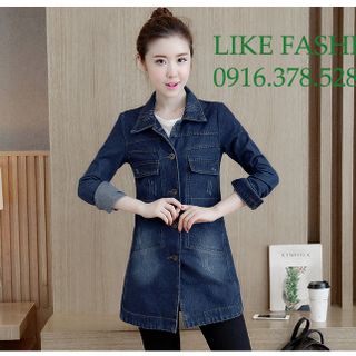 ÁO KHOÁC JEAN NỮ CÁ TÍNH AK601