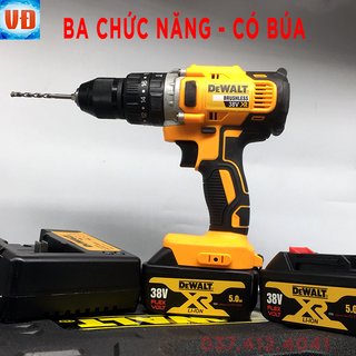 Máy Khoan Pin DEWALT 38V Pin Khủng 10 CELL