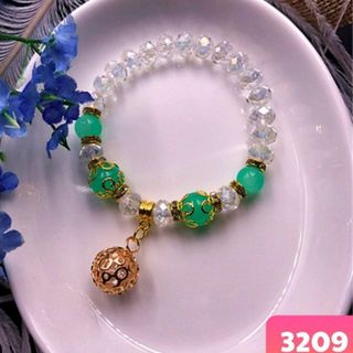 chuỗi đeo tay phong thủy mix pha lê lung linh