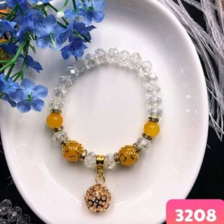 chuỗi đeo tay phong thủy mix pha lê lung linh