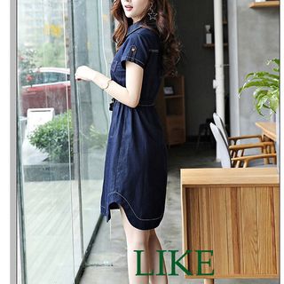 NHỮNG MẪU ĐẦM JEAN ĐẸP D744