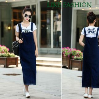ĐẦM YẾM JEAN FORM DÀI D768
