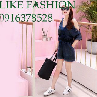 ĐỒ JUMPSUIT KHOÉT TAY ĐÍNH HẠT THỜI TRANG S637