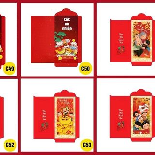 300 Bao Lì Xì tết 2020 giấy C150 cao cấp