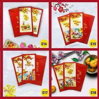300 Bao Lì Xì tết 2020 giấy C150 cao cấp
