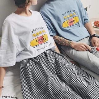 Áo thun unisex tay lỡ 1988