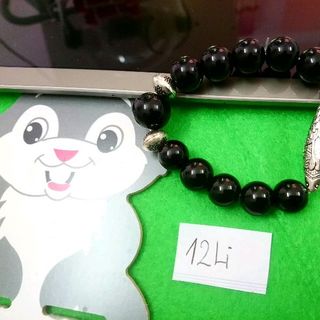 chuỗi đeo tay phong thủy hạt đá 12li