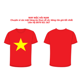 Áo thun đỏ sao vàng