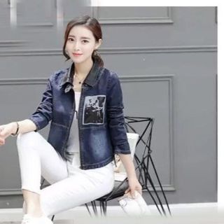 ÁO KHOÁC CỔ PHỐI DA LƯNG CHỮ NMWNE AK620