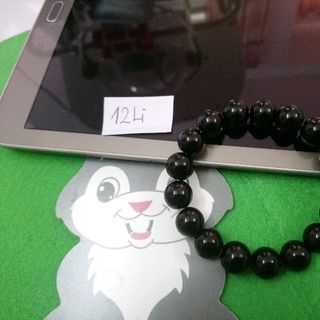 chuỗi đeo tay phong thủy hạt đá 12li mix mặt đá mắt hổ