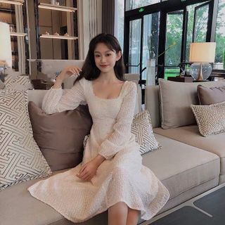 VÁY TIỂU THƯ NỮ MÀU TRẮNG giá sỉ​ giá bán buôn