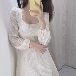 VÁY TIỂU THƯ NỮ MÀU TRẮNG giá sỉ​ giá bán buôn